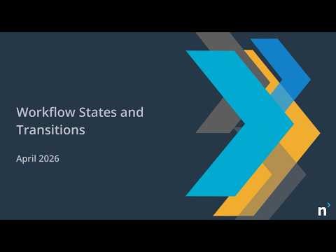 Workflow States and Transitions