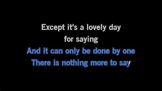 Karaoke It's a Lovely Day Today - Ella Fitzgerald - CDG, MP4, KFN - Karaoke Version