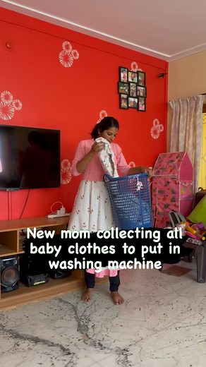 401K views · 11 reactions | Baby washing clothes care & instructions to keep in mind while using washing machine ‼️✌️ What do you momies do ? U wash baby clothes in hand or wshing machine ? | MotherhoodVibes.Sindhu | Facebook