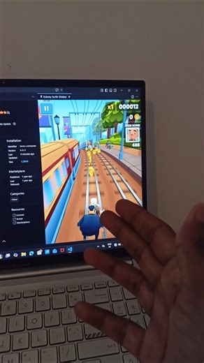 I Played Subway Surfer Game in VS CODE using this Trick