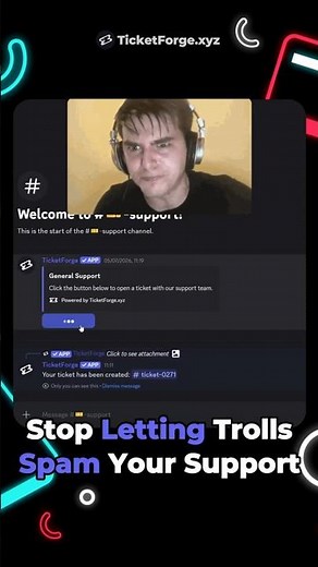 How to Stop Discord Ticket Spam 🛑 #shorts #discordserver
