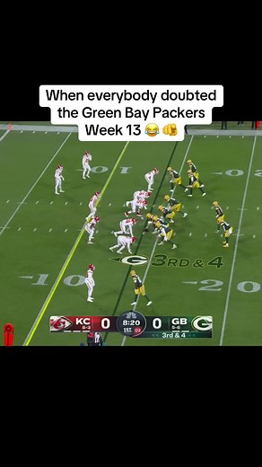 When everybody doubted the Green Bay Packers Week 13 against the kansas city chiefs | #nfl #greenbaypackers #kansascitychiefs #packers