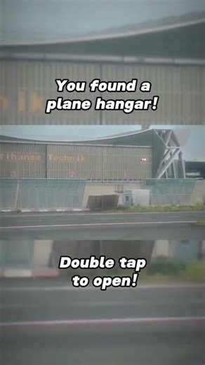 You found a hangar! PART 7 #airplane #aviation #viral #shorts #plane #interactiveshorts