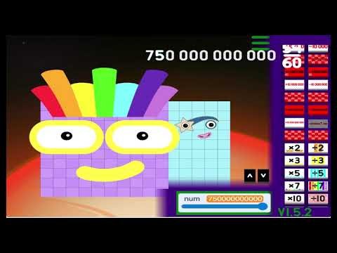 Challenge counting Numberblocks addition 10,000,000,000 from 0 to 1,000,000 ,000,000 infinity. 🔥🚀