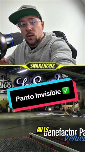Comment custom une panto avec des éléments invisibles ✅ Ce Glitch est vieux comme le monde je suis au courant, pas besoin de le rappeler dans les commentaires 🤣#gta #gta5 #gtav #glitch