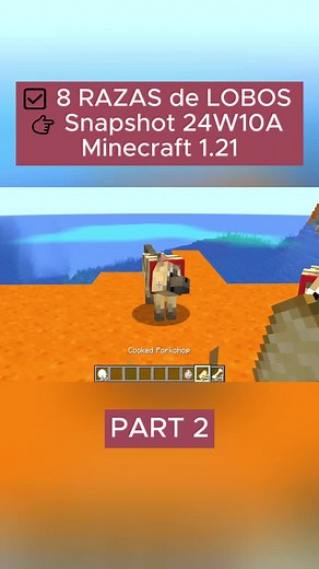 Explorando las 8 razas de lobos en Minecraft 1.21