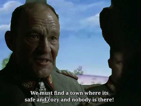 (Downfall 2004 parody) The Generals are stuck in Here Comes the Cat! (1992)