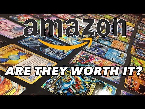 AMAZON POKEMON CARDS!!! ARE THEY WORTH IT?!?!? should you buy amazon pokemon cards???