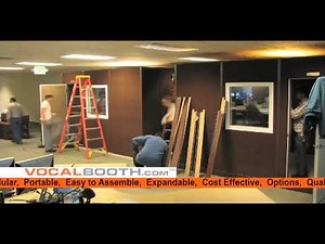 Vocal Booth / Recording Booth Assembly - VocalBooth.com
