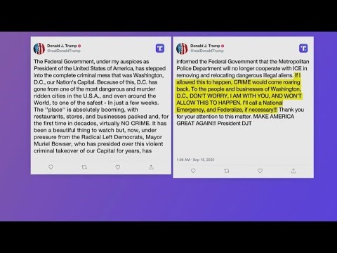 Trump's emergency order for DC is set to expire, but House moves to place new limits on the city