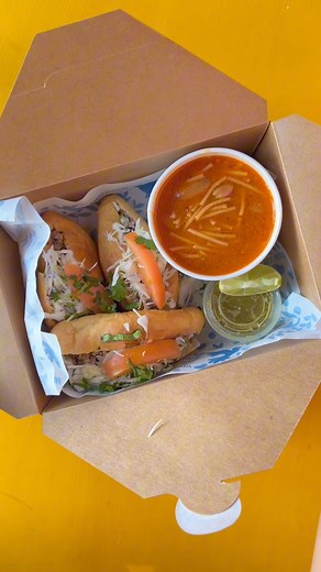 2.8K views · 17 reactions | Happy Lonche Lunes! 稜李 Mondays ONLY get three ground beef lonches, and a side of fideo for $9.95!✨ Dine-in or call us, or order online lonche lovers﫶 https://nanastaqueria.hrpos.heartland.us/menu #rgv #rgvfood #lonches | Nana's Taqueria | Facebook