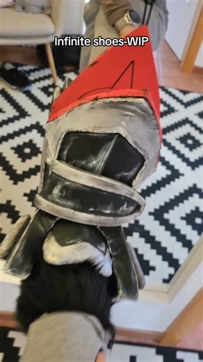 Anna Cosplay 💜 on Instagram: "Infinite-cosplay-shoes WIP🐺🔻 They are almost finished!🤩 #infinitethejackal #infinitesonicforces #infinitethejackalcosplay #cosplayshoes #soniccosplay"