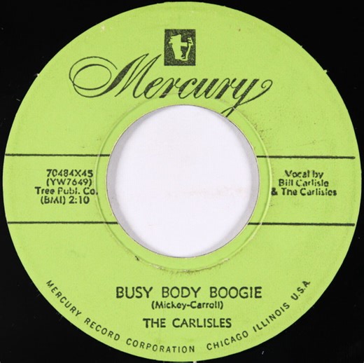 The Carlisles - Busy Body Boogie