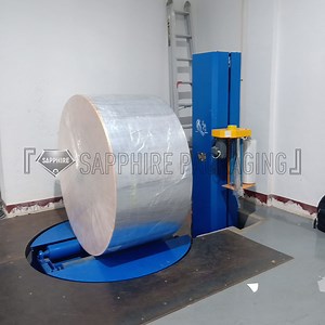 [Hot Item] Pallet Stretch Wrapper Machine with Ramp for Film Packaging Efficiency