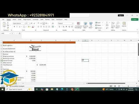 Excel 2021 In Practice - Ch 1 Advanced Project 1-7 | Excel 2024 & 365 Chapter 1