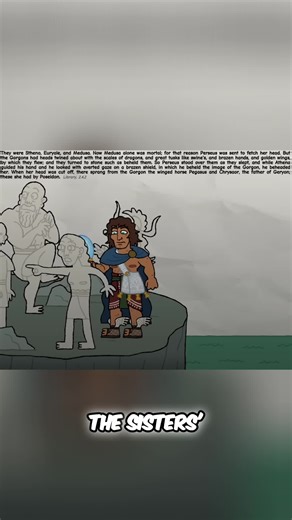 Perseus and the Gorgons! A quest for the ages, powered by gods and cunning. #Mythology #GreekMyths #Perseus #Gorgons #Quest