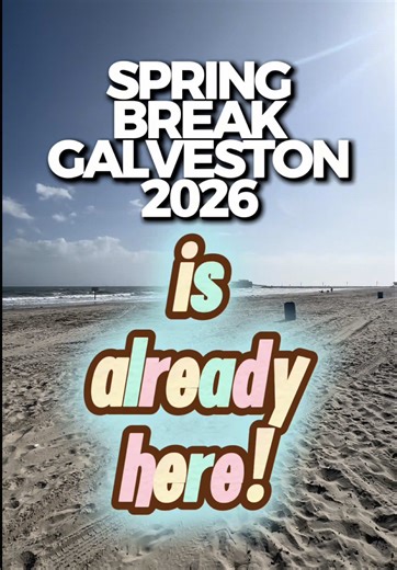 Great job, Galveston Island Beach Patrol! These new lifeguard stations look really nice. The beach was beautiful today and spring break is just about here. It’s about to be real exciting on the island once again. I hope that everyone gets here safely. Remember to have fun and be good to one another at all times. GALVESTON SPRING BREAK 2026 PEAK WEEK: March 9 – 13 SECONDARY PEAK: March 16 – 20 THE EASTER SURGE: March 21 – April 5 #galveston #springbreak #galvestonisland #dave #galvestonislandbeac