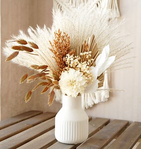 Dried Flower Bouquet,pampas Grass Bouquet,vase Filler,dried Flowers,natural Flower Decor,flower Arrangement,home Decoration, Home Bouquet - Etsy