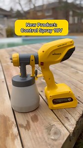 623 reactions · 28 shares |  NEW product! ✨ Meet the Control Spray 18V ✨ This cordless stain sprayer is great for small/medium staining projects like outdoor furniture, fences, & more 晴 Head to wagnerspraytech.com to learn more! | Wagner Painting | Facebook