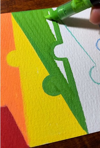 Color Changing Paint ASMR: Satisfying Coloring Book Painting