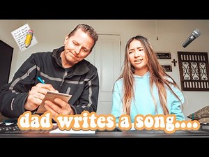 dad writes a song that i sing.. (love song for my mom)