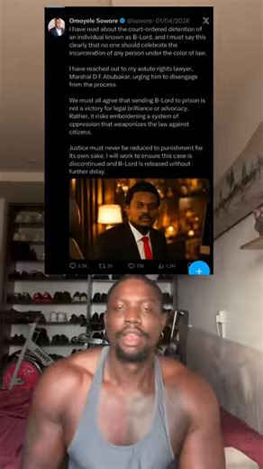 Verydarkman Vs Sowore and BLORD🙆🏼‍♂️ : “Today makes it 11 days since Sowore said he’s going to discontinue the cr!m!nal case that was filed on my behalf against BLORD. Something he would have called be behind and asked me what’s going on but he wanted to show power and that’s why I have decided to embarr@ss him that he doesn’t really have any power despite the oppress!on bl@ckma!ls. BLORD suppose don Comot pr!s0n cos I got news that he has not been feel!ng fine cos they put him with hard£ned c
