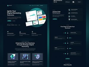 Digital Marketing Agency Website