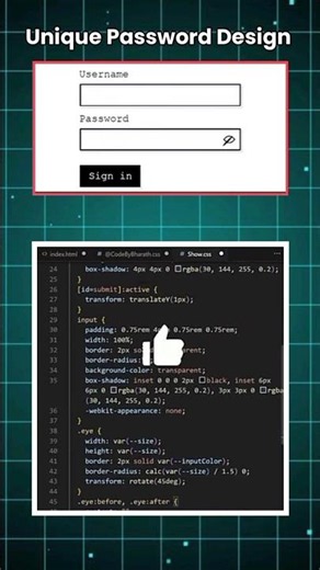 Wait... The Eye Icon Does WHAT? 👀 #coding #programming #tech #frontend #developer #css #javascript