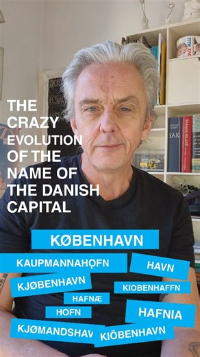 The long, bizarre history of the name of the Danish capital: København, from it's origins as simply Hafn, or Harbor. It changed and morphed through 1000 years. #history #travelingram #copenhagen #denmark #language | Mikael Colville-Andersen