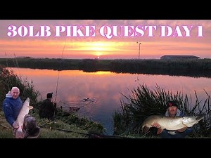 Pike fishing UK the River 30 quest day 1