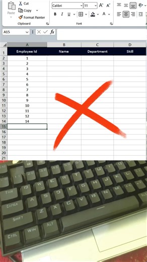 Quick way to insert serial number in Excel |#excel #insert #numbering #spreadsheets #example
