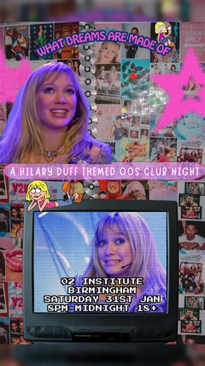Hilary Duff Themed Club Night in Birmingham