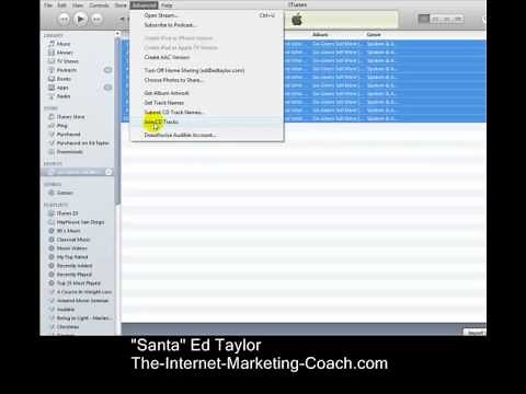 How to Import Audio CD audiobooks into iTunes