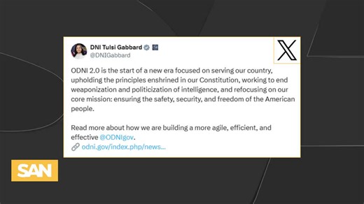 Gabbard unveils plan to cut ODNI workforce by nearly 50%, budget by $700m