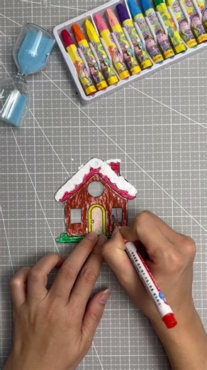 3D Light-Up Christmas House Card | Glowing Window DIY