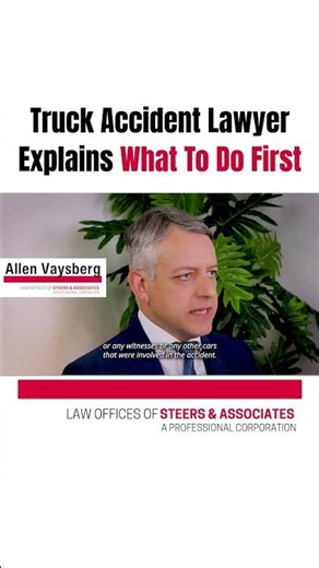 What To Do After A Truck Accident: Personal Injury Attorney Explains