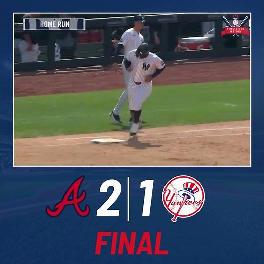 SWEEP DENIED 😐 | Braves Edge Yankees 2-1 | Full Highlights