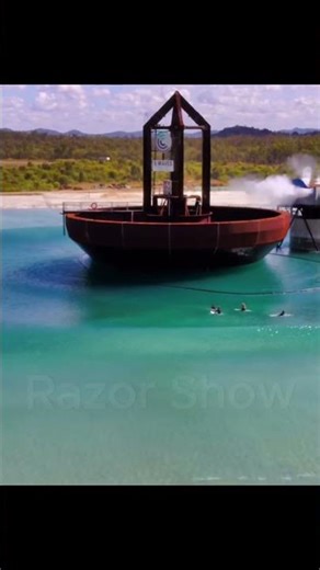 Surfing the Perfect Wave 🌊🏄 | Incredible Wave Machine in Action #shorts #extreme #surf #sports