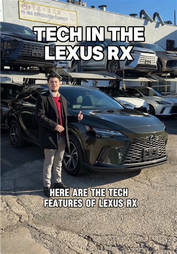 Discover Great Tech Features in the Lexus RX
