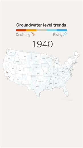 Concerns about global warming have focused on land and the sky as soaring temperatures intensify hurricanes, droughts and wildfires. But another climate crisis is unfolding, underfoot and out of view. Many of the United States' aquifers, which supply 90 percent of the nation's water systems and have transformed vast stretches of America into some of the world’s most bountiful farmland, are being severely depleted. These declines are threatening irreversible harm to the American economy and socie