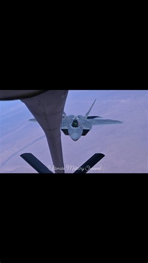 3.8K views · 75 reactions | U.S. Air Force KC-135 Stratotanker refuels Air Force F-22 Raptors during routine operations in the U.S. Central Command area of responsibility, Qatar. 酪 | Ultimate Military Channel | Facebook