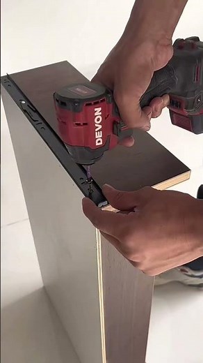 Track drawer installation process#woodworking#diytools #diy #homerenovation #cabinetmaking#usashorts