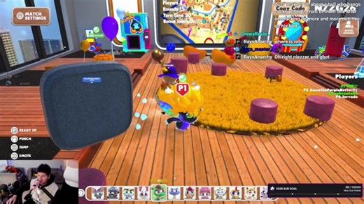 CHECKING OUT THE ALL NEW SUPER COOL PARTY GAME LUNARS W MY COMMUNITY :D