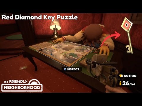 Red Diamond Key Location