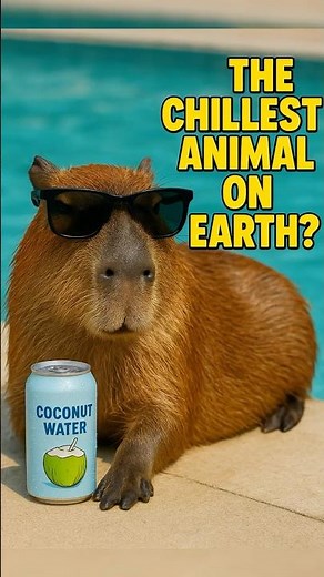 Capybara – The Chill King of the Animal World 🐹 | Fun & Relaxing Animal Facts"