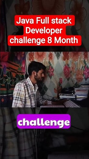 8 Month Challenge: Become a Java Full Stack Developer in Hindi 💻🔥