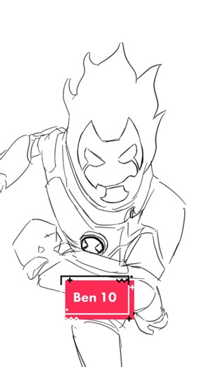 Dang, i thought i posted this already 😬 #ben10 #cartoonnetwork #alien #storyboard #animation