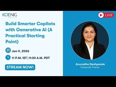 Build Smarter Copilots with Generative AI (A Practical Starting Point)