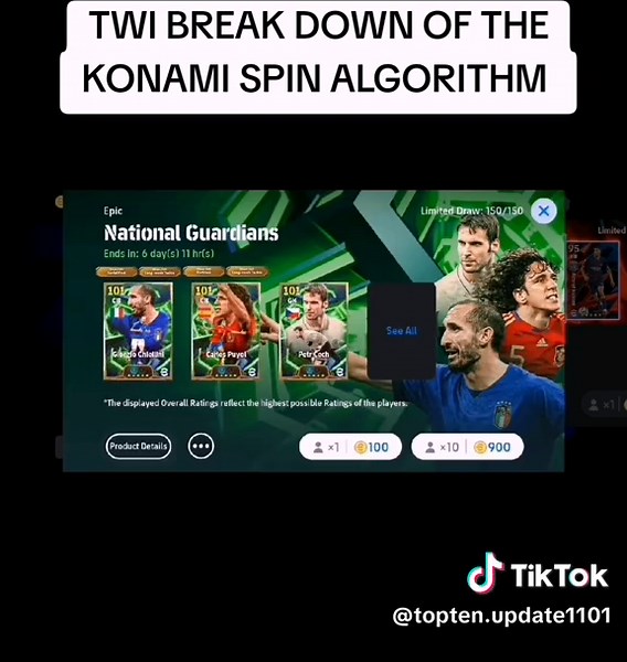 Understanding the Konami Spin Algorithm Breakdown