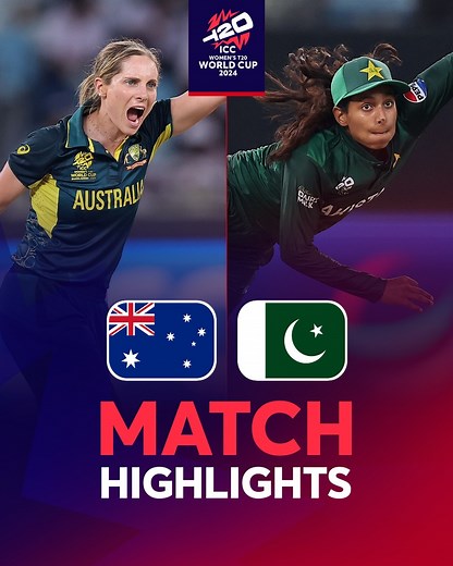 1.3M views · 19K reactions | Australia were once again on top of their game against Pakistan to notch up their 10th successive win in Women's T20Is  Match Highlights  #AUSvPAK #WhateverItTakes | ICC - International Cricket Council | Facebook
